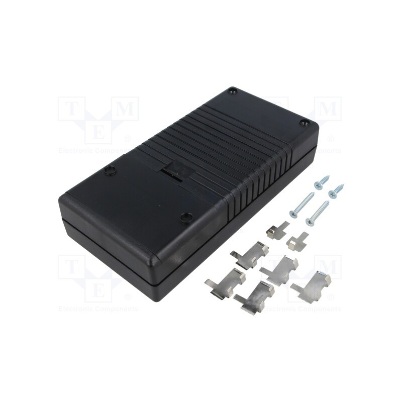 1 pcs x MASZCZYK - KM-103B/BK - Enclosure: for devices with displays, X: 93mm, Y: 190mm, Z: 41mm