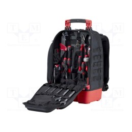 1 set x WIHA - 45529 - Kit: general purpose, for diy, tool rucksack, 43pcs.