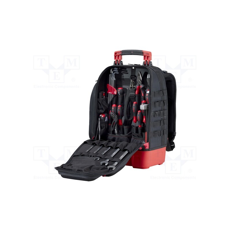 1 set x WIHA - 45529 - Kit: general purpose, for diy, tool rucksack, 43pcs.