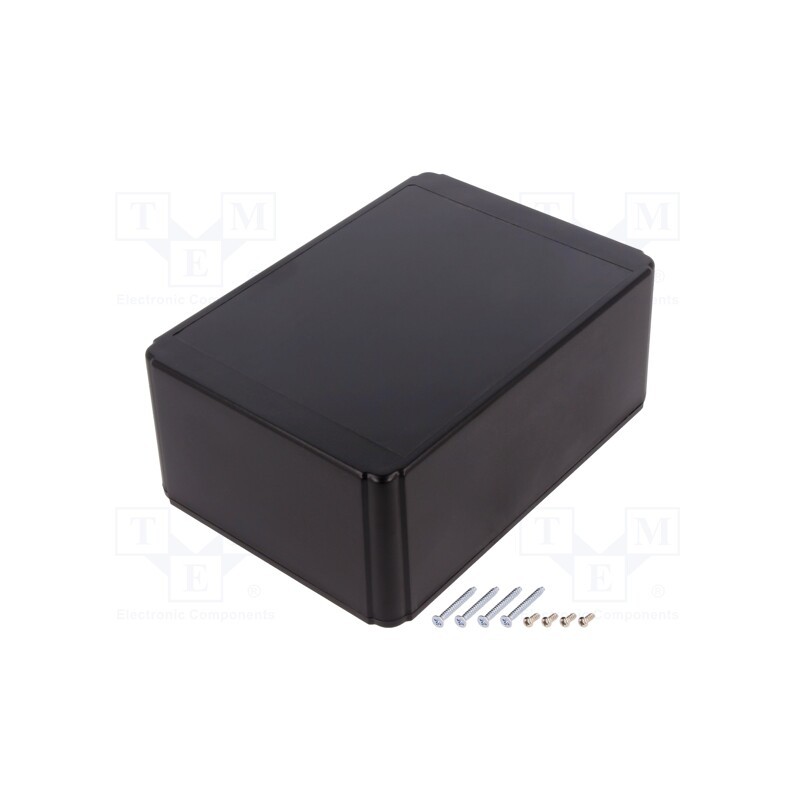 1 pcs x HAMMOND - RL6555BK - Enclosure: multipurpose, X: 125mm, Y: 175mm, Z: 70mm, Ritec, ABS, IP54