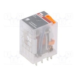 1 pcs x ABB - 1SVR405612R5000 - Relay: electromagnetic, 3PDT, Ucoil: 48VAC, Icontacts max: 10A