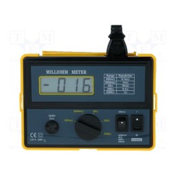 1 pcs x EXTECH - 380462 - Milli-ohm meter, LCD, (1999), 0.1÷200mΩ,2Ω,20Ω,200Ω,2kΩ, Plug: EU