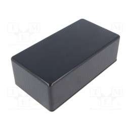 1 pcs x HAMMOND - 1591DBK - Enclosure: multipurpose, X: 80mm, Y: 150mm, Z: 50mm, 1591, ABS, black