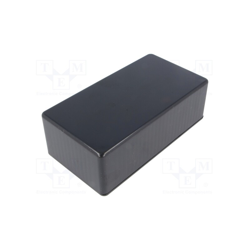 1 pcs x HAMMOND - 1591DBK - Enclosure: multipurpose, X: 80mm, Y: 150mm, Z: 50mm, 1591, ABS, black