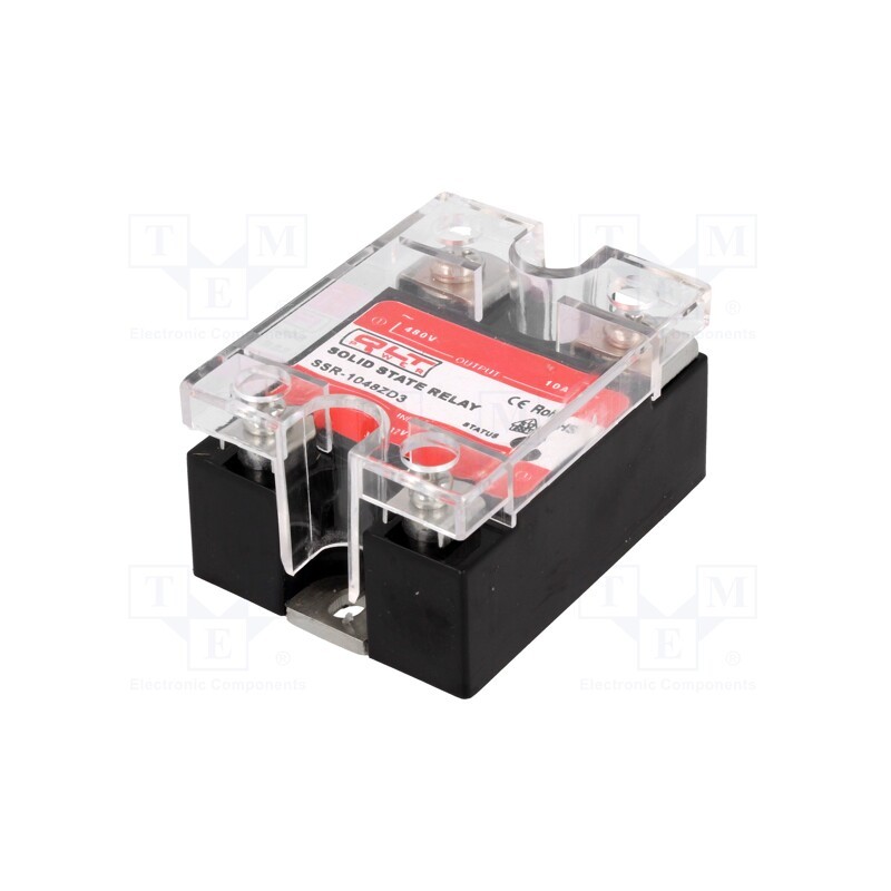 1 pcs x QLT POWER - SSR-1048ZD3 - Relay: solid state, Ucntrl: 4÷32VDC, 10A, 44÷440VAC, Series: SSR-Z
