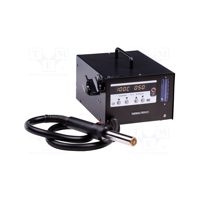 1 pcs x THERMALTRONICS - TMT-HA600-2 - Hot air soldering station, digital,with push-buttons, 1300W