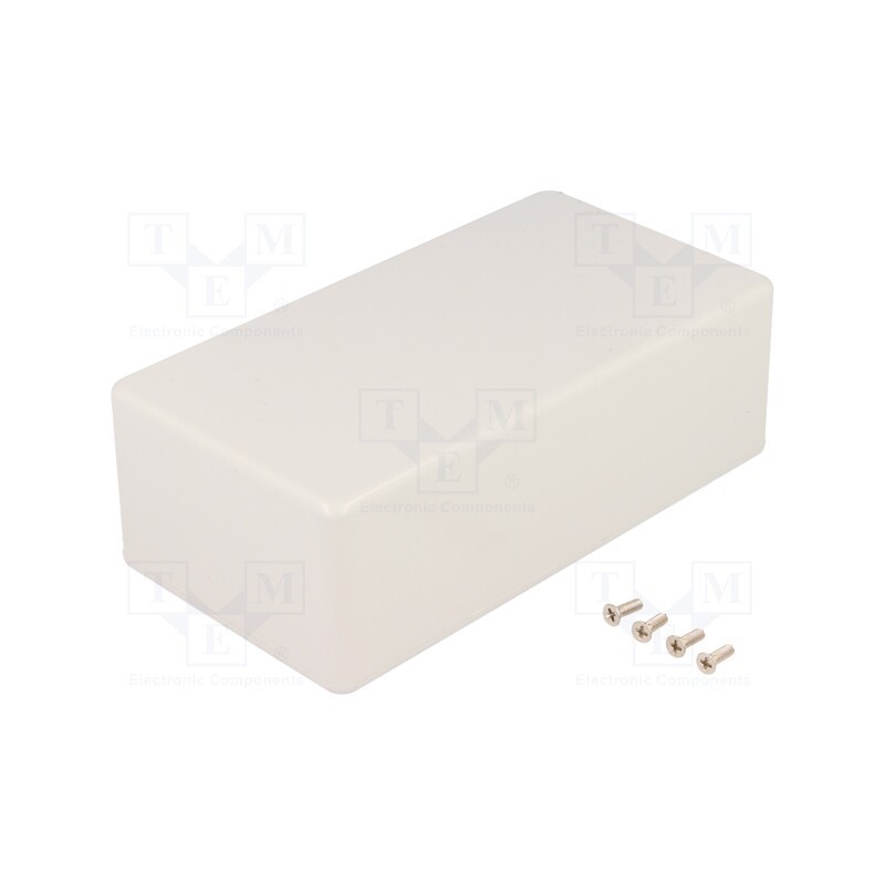 1 pcs x HAMMOND - 1591DGY - Enclosure: multipurpose, X: 80mm, Y: 150mm, Z: 46mm, 1591, ABS, grey