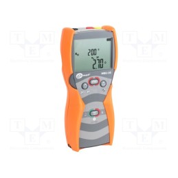1 pcs x SONEL - WMGBMRU10 - Meter: grounding resistance, LCD, 0÷9999Ω, IP67, Illumin: yes