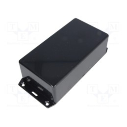 1 pcs x HAMMOND - 1591DFLBK - Enclosure: multipurpose, X: 80mm, Y: 150mm, Z: 50mm, 1591, ABS, black