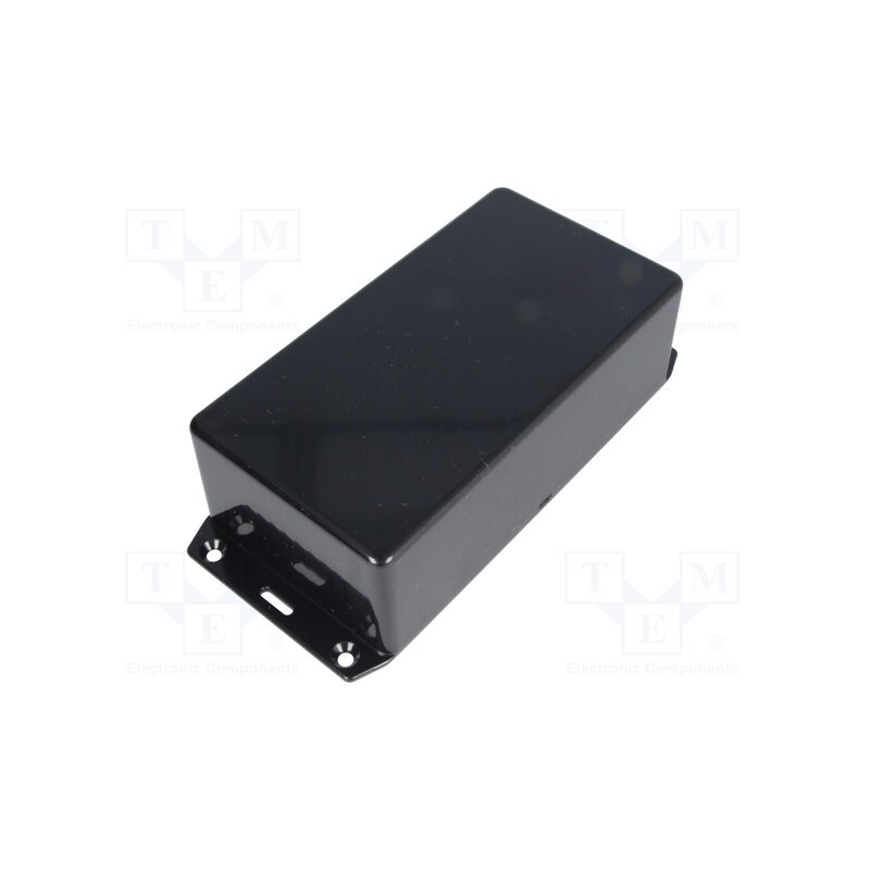 1 pcs x HAMMOND - 1591DFLBK - Enclosure: multipurpose, X: 80mm, Y: 150mm, Z: 50mm, 1591, ABS, black