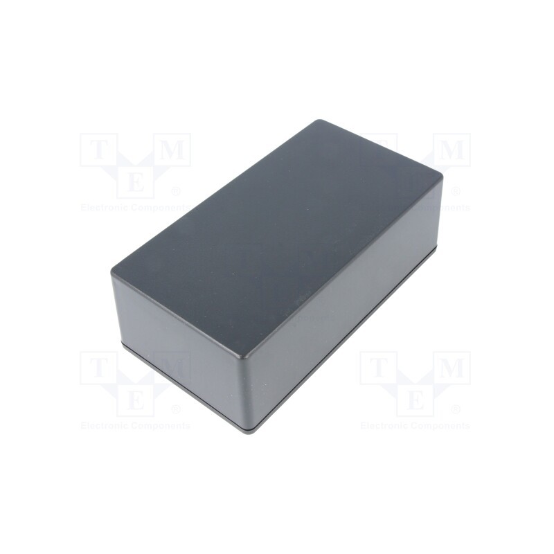 1 pcs x HAMMOND - 1591XXDBK - Enclosure: multipurpose, X: 82mm, Y: 152mm, Z: 50mm, 1591XX, ABS, IP54