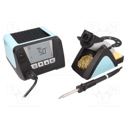 1 pcs x WELLER - T0053440399N - Soldering station, Station power: 95W, Power: 80W, 50÷450°C, ESD