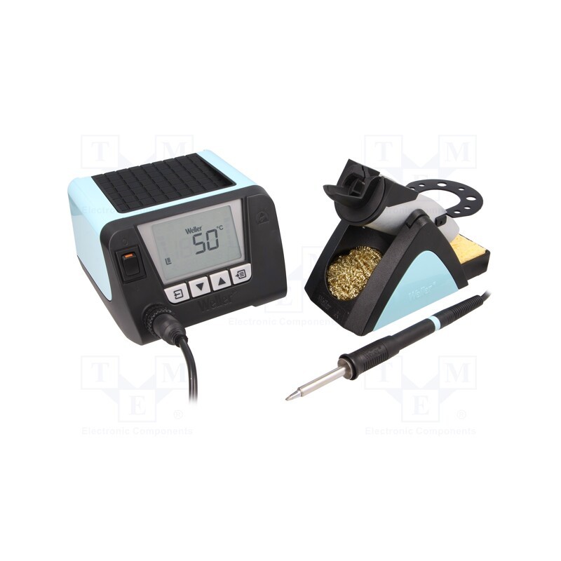 1 pcs x WELLER - T0053441399N - Soldering station, Station power: 95W, Power: 80W, 50÷450°C, ESD