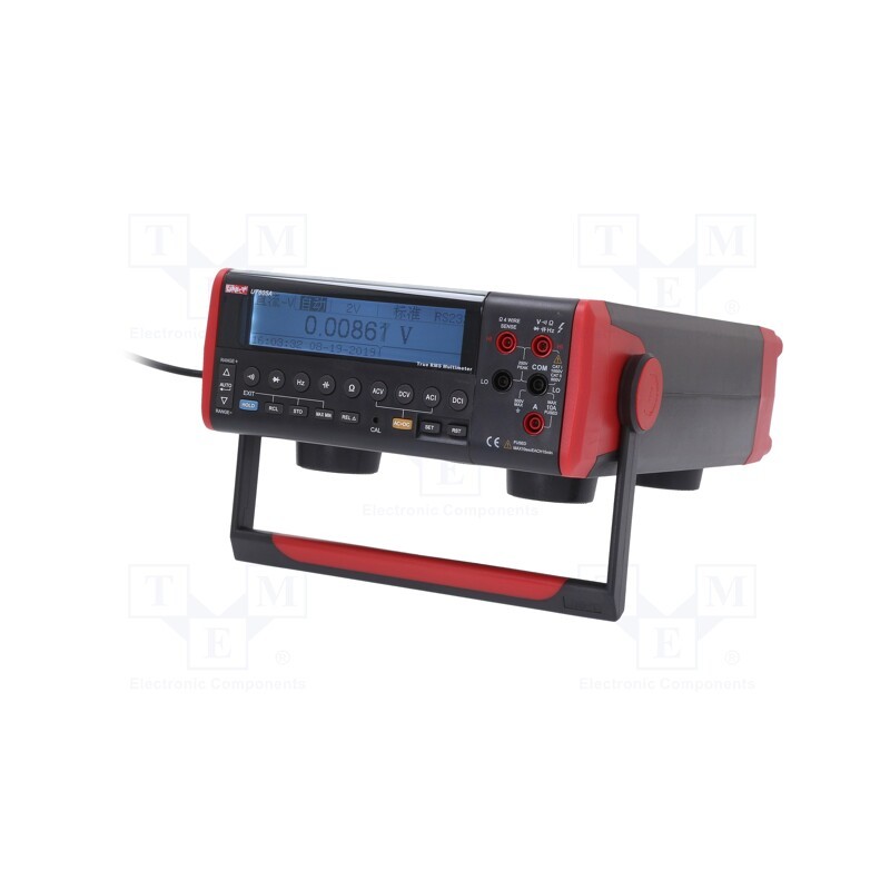 1 pcs x UNI-T - UT805A - Benchtop multimeter, LCD, VDC: 1uV÷200mV,2V,20V,200V,1kV, 230VAC