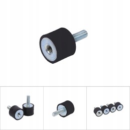 Rubber mounts, wishbone bush M6, 4 pcs