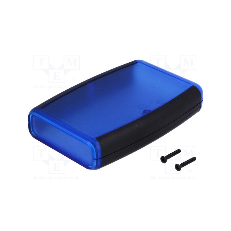 1 pcs x HAMMOND - 1553BTBUBK - Enclosure: multipurpose, X: 79mm, Y: 117mm, Z: 24mm, 1553, ABS, blue
