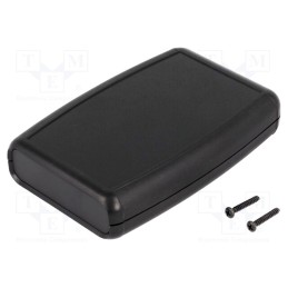1 pcs x HAMMOND - 1553BBKBK - Enclosure: multipurpose, X: 79mm, Y: 117mm, Z: 24mm, 1553, ABS, black