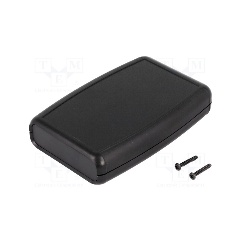 1 pcs x HAMMOND - 1553BBKBK - Enclosure: multipurpose, X: 79mm, Y: 117mm, Z: 24mm, 1553, ABS, black