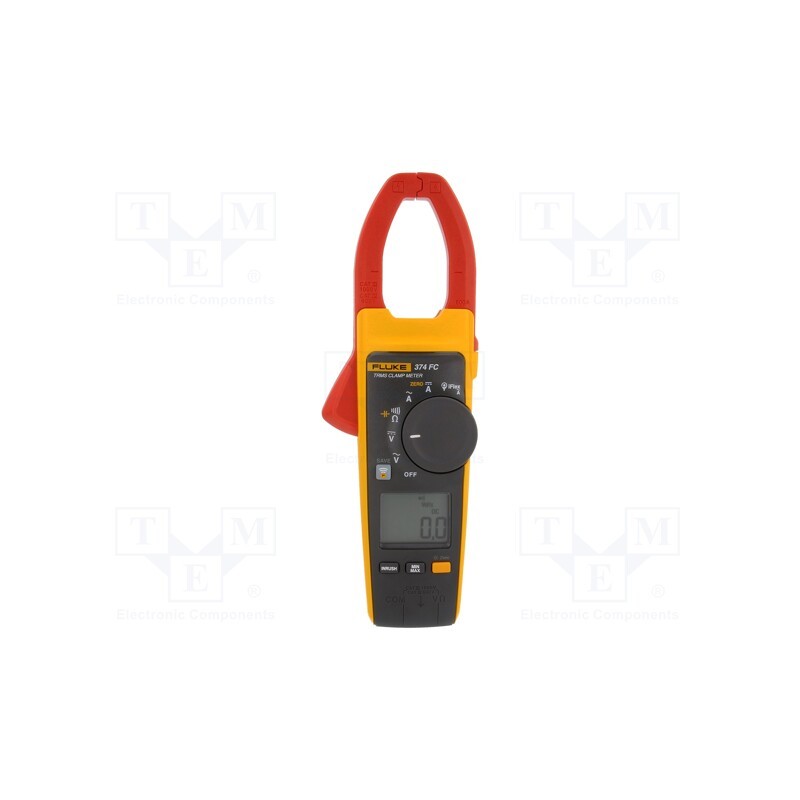 1 pcs x FLUKE - FLUKE 374 FC - Meter: multifunction, digital,pincers type, Øcable: 34mm, LCD