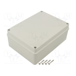 1 pcs x SCAME - 686.207 - Enclosure: multipurpose, X: 148mm, Y: 198mm, Z: 80mm, SCABOX, grey