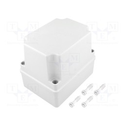 1 pcs x PAWBOL - S-BOX 316H - Enclosure: multipurpose, X: 110mm, Y: 150mm, Z: 140mm, grey, IP65
