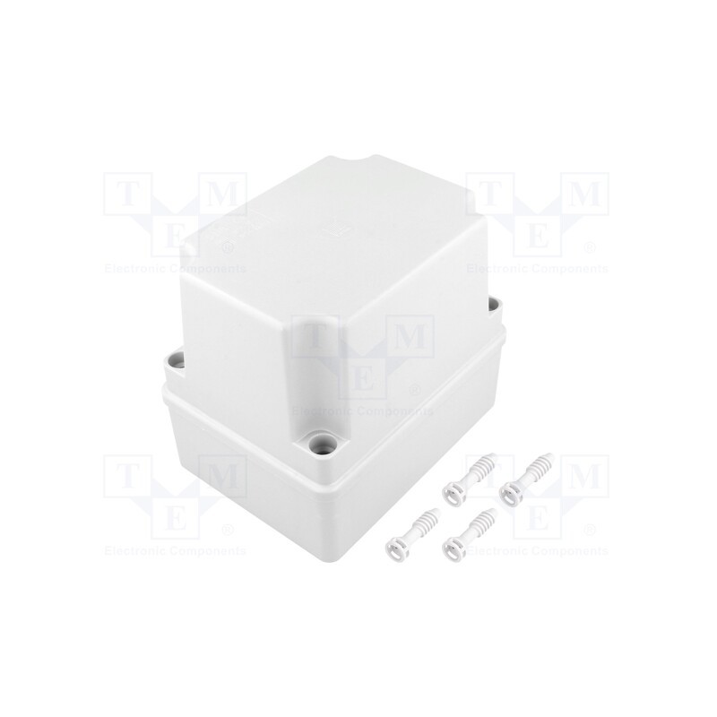 1 pcs x PAWBOL - S-BOX 316H - Enclosure: multipurpose, X: 110mm, Y: 150mm, Z: 140mm, grey, IP65