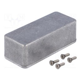 1 pcs x HAMMOND - 1590WA -AS - Enclosure: multipurpose, X: 39mm, Y: 93mm, Z: 31mm, 1590W, aluminium