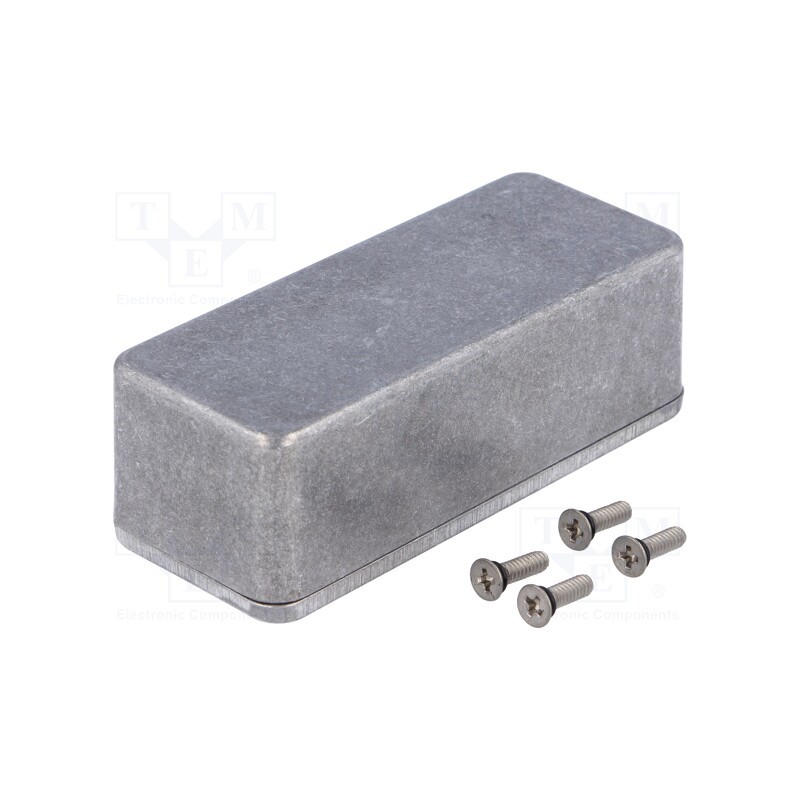 1 pcs x HAMMOND - 1590WA -AS - Enclosure: multipurpose, X: 39mm, Y: 93mm, Z: 31mm, 1590W, aluminium