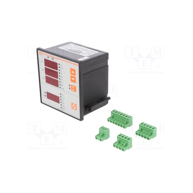 1 pcs x LOVATO ELECTRIC - DMK 22 - Meter: network parameters, on panel, digital,mounting, LED