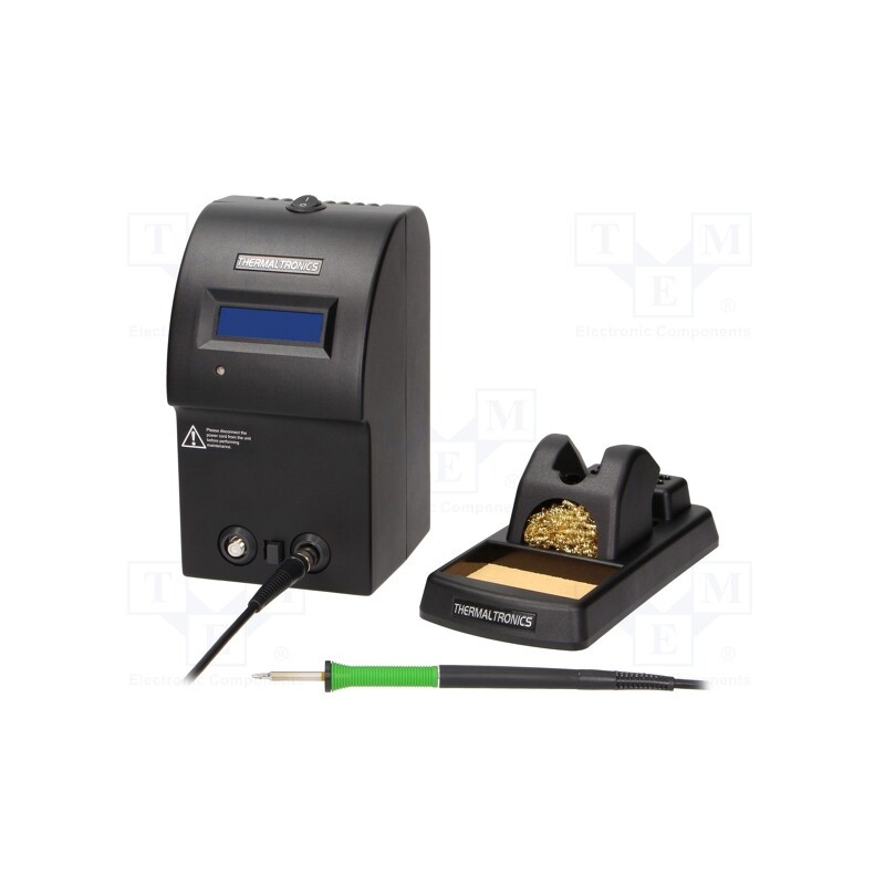 1 pcs x THERMALTRONICS - TMT-9000S-2 - Soldering station, Station power: 40W, ESD, Display: LCD, Ch: 2