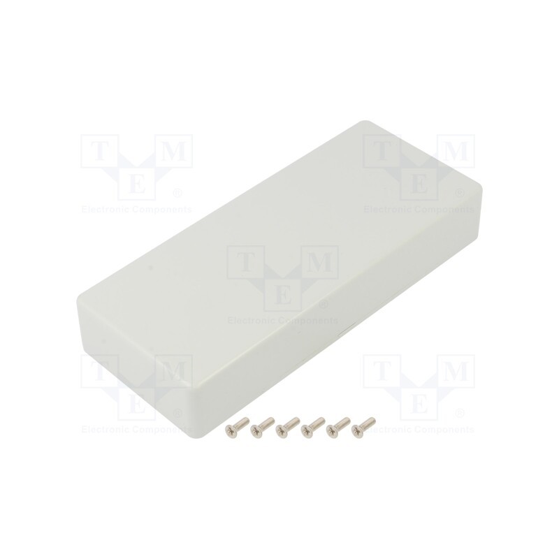 1 pcs x HAMMOND - 1591HGY - Enclosure: multipurpose, X: 71mm, Y: 165mm, Z: 29mm, 1591, ABS, grey