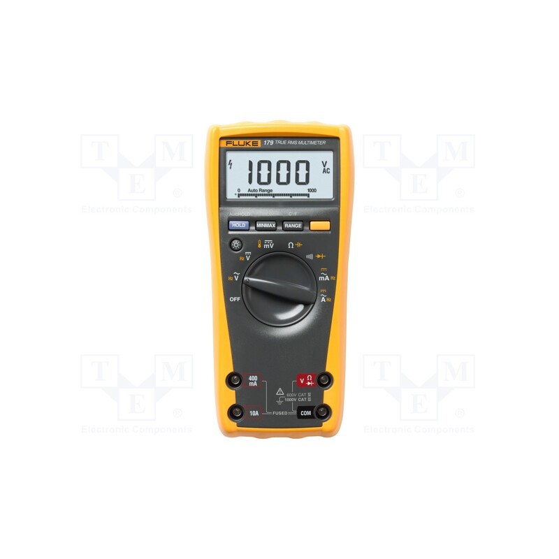 1 pcs x FLUKE - FLUKE 179 - Digital multimeter, LCD, 3,75 digit (6000), True RMS AC