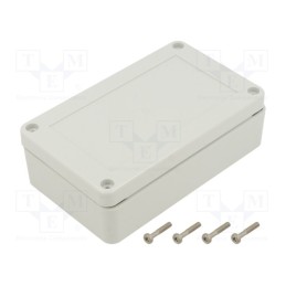 1 pcs x KRADEX - ZP125.75.37SJ TM ABS - Enclosure: multipurpose, X: 75mm, Y: 125mm, Z: 37mm, ZP, ABS, IP67