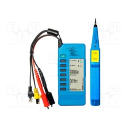 1 pcs x Kurth Electronic - KE3100 - Tester: network, headphone jack,RJ11,RJ45,crocodile clip