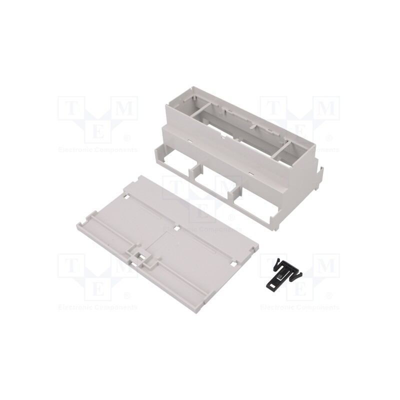 1 pcs x ITALTRONIC - 5.090168 - Enclosure: for DIN rail mounting, Y: 90mm, X: 159mm, Z: 68mm, PPO