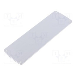 1 pcs x TEKO - ALP 4.1 - Front panel, aluminium, W: 53.04mm, L: 167.03mm, Thk: 2.5mm