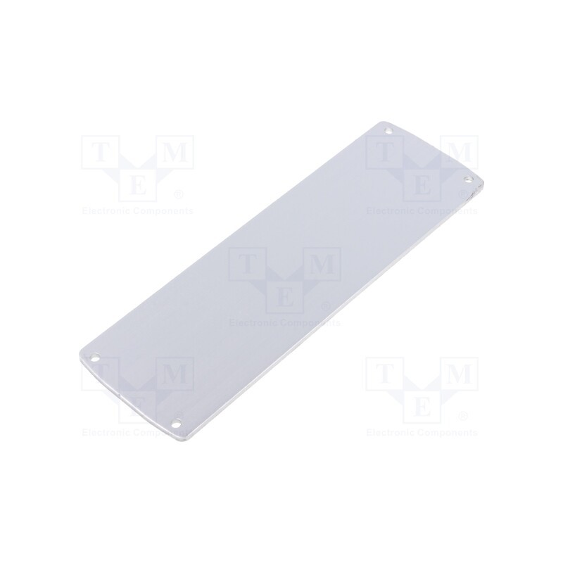 1 pcs x TEKO - ALP 4.1 - Front panel, aluminium, W: 53.04mm, L: 167.03mm, Thk: 2.5mm
