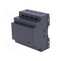 1 pcs x COMBIPLAST - CP-23-106 - Enclosure: for DIN rail mounting, Y: 76mm, X: 92mm, Z: 60mm, black