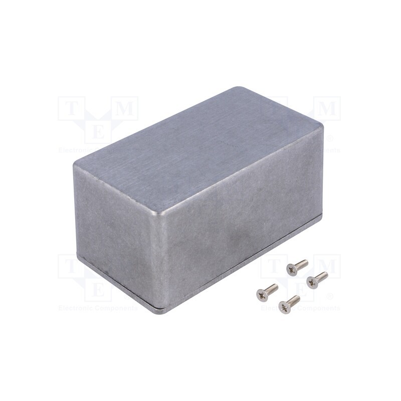 1 pcs x HAMMOND - 1550D - Enclosure: multipurpose, X: 64mm, Y: 115mm, Z: 55mm, 1550, aluminium