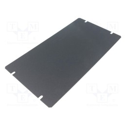 1 pcs x HAMMOND - 1431-14BK3 - Mounting plate, steel, HM-1441-14,HM-1441-14BK3, Series: 1441