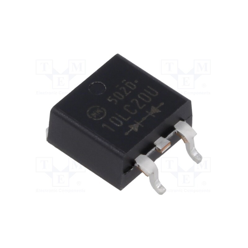 1 pcs x SHINDENGEN - DF10LC20U-7102 - Diode: rectifying, SMD, 200V, 10A, 35ns, STO220 (SC83 similar)