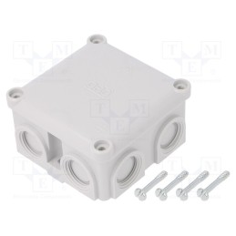 1 pcs x OBO BETTERMANN - B 9 B M - Enclosure: junction box, X: 81.9mm, Y: 81.9mm, Z: 46mm, IP54