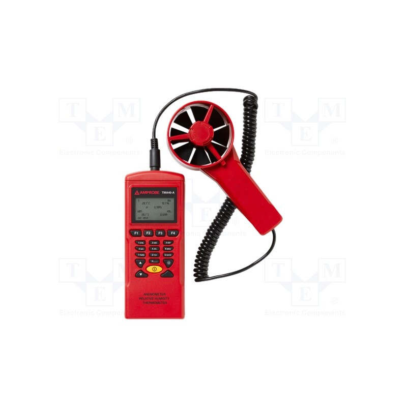 1 pcs x BEHA-AMPROBE - TMA40-A - Thermoanemometer, LCD, Velocity measuring range: 0.4÷32m/s