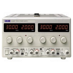 1 pcs x AIM-TTI - EL302RT - Power supply: laboratory, linear,multi-channel, 0÷30VDC, 0÷2A