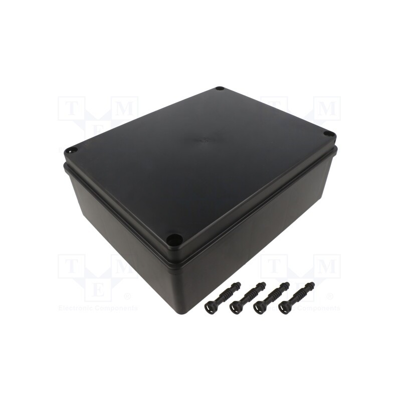 1 pcs x PAWBOL - S-BOX 516CZ - Enclosure: multipurpose, X: 190mm, Y: 240mm, Z: 90mm, black, IP65