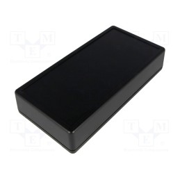1 pcs x HAMMOND - 1599EBKBAT - Enclosure: multipurpose, X: 85mm, Y: 170mm, Z: 35mm, 1599, ABS, black