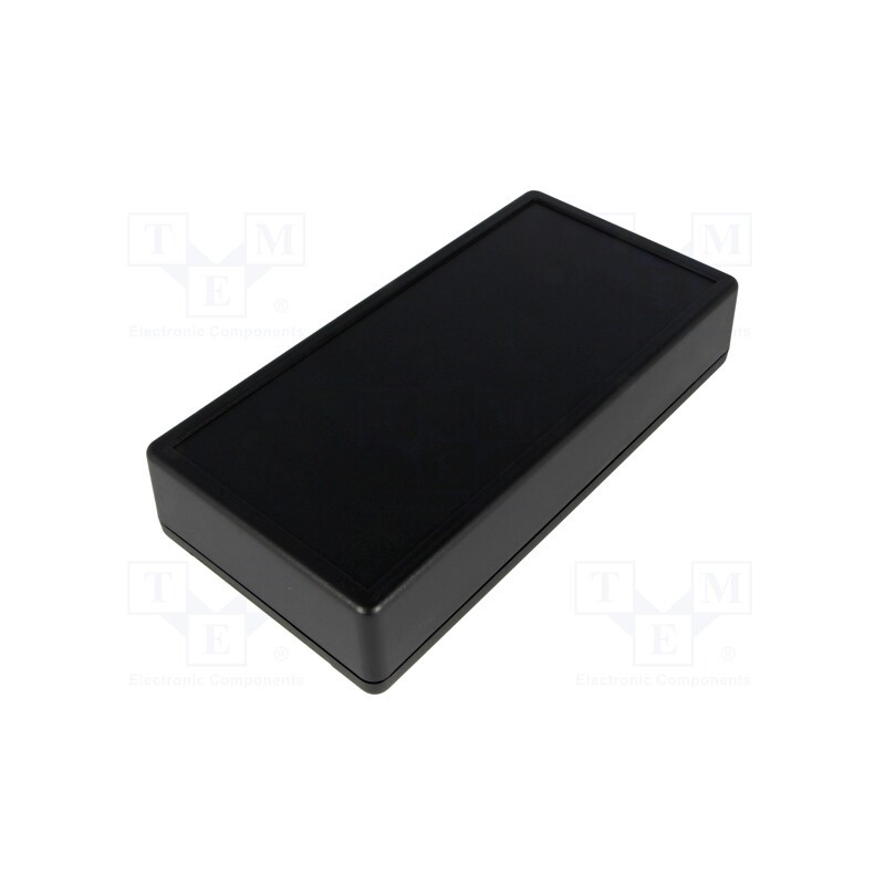 1 pcs x HAMMOND - 1599EBKBAT - Enclosure: multipurpose, X: 85mm, Y: 170mm, Z: 35mm, 1599, ABS, black