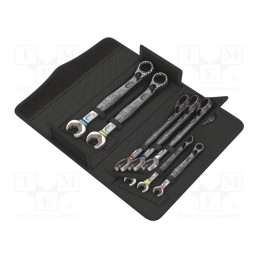 1 set x WERA - 5020091001 - Wrenches set, combination spanner,with ratchet, Joker 6001
