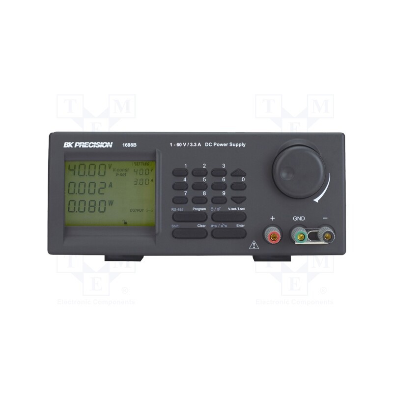 1 pcs x B&K PRECISION - BK1698B - Power supply: programmable laboratory, Ch: 1, 60VDC, 3.3A, 200W