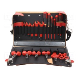 1 set x BAHCO - 3045V-2 - Kit: for assembly work, for electricians, 19pcs.